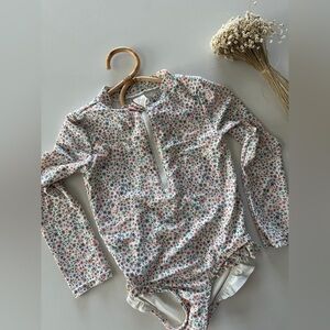 Little Planet Carters Floral Boho Rashguard Minimal